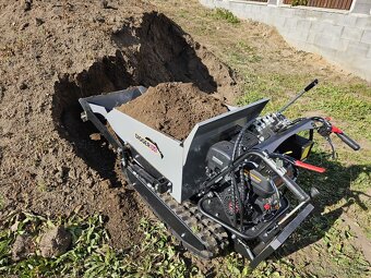 Pronájem samonakládacího dumperu,pásový dumper - 3
