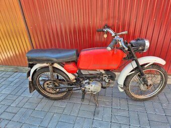 Jawa 23 Mustang bez TP, červený, původní lak 5. - 3