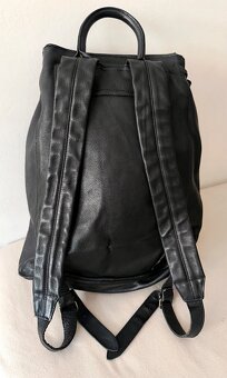 Velký originál vintage kožený Batoh kůže - 3