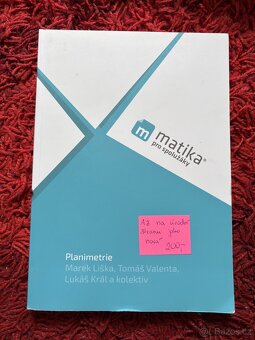 matematika pro spolužáky analytická geometrie a další - 3