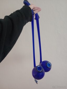 Skleněné fajfky dekorativní nebo sběratelské Zubří - 3