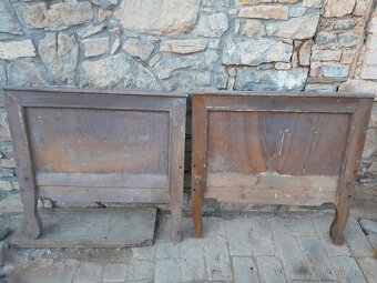 Čela starožitných postelí - 3