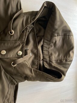 Nová dámská khaki bunda camaieu 2 v1  vel 38 - 3