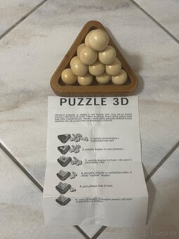 Dřevěný hlavolam. - 3