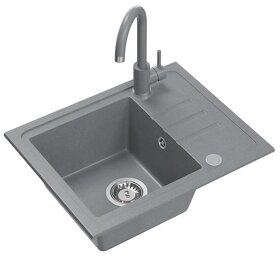 KUCHYŇSKÝ GRANITOVÝ DŘEZ STEINER VIVO 40 + BATERIE - 3