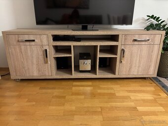 TV stolek,mala komoda/tv stolek,konferencni stolek - dub son - 3