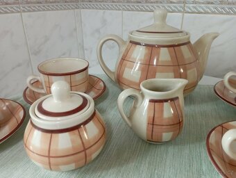 Starý čajový servis Ditmar - Urbach, kompletní sada - 3