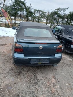 Vw golf 3,3.5, 4 cabrio náhradní díly. - 3