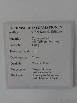 Gigantická ražba Project Apollo + kapesní nůž - 3