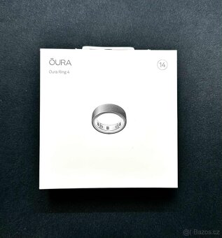 Oura Ring 4.generace, Stealth, vel.14, záruka - 3