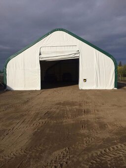 Plachtová hala 12,2x24,4m, plachta 900g/m2 - 3