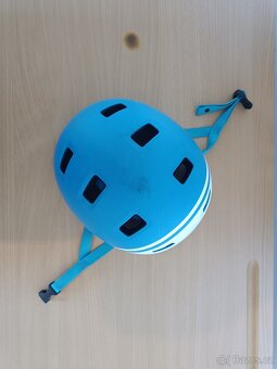 Dětská helma na kolo Decathlon BTWIN vel. S 52-55cm modrá - 3