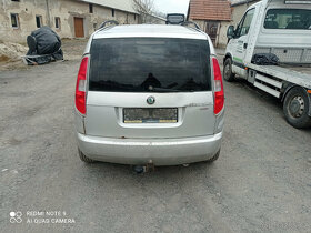 PRODÁM ND ŠKODA ROOMSTER 1.9, 77 KW, TYP MOTORU BSW - 3