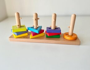 Dětské montessori hračky pro miminka a batolata - 3