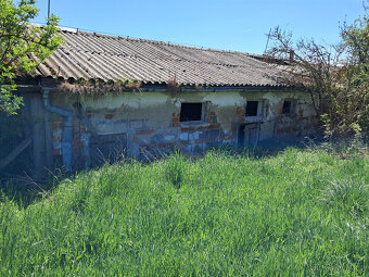 hala 500m2, bývalý prasečák + pozemek 2500m2 - 3