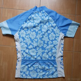 Cyklistický dres modro-bílý - 3