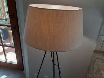 Stojací lampa látková - 3