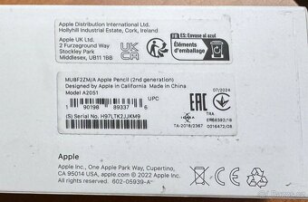 Apple Pencil 2, nová - 3