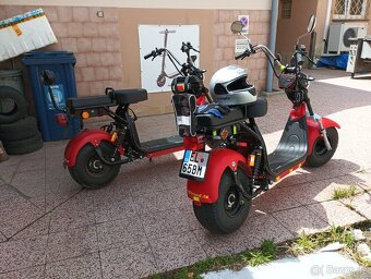 elektrický chopper XR05 s COC a značkou EL - 3