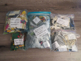 VELKÝ MIX LEGO ROZBALENÝCH/POUŽITÝCH SETŮ HARRY POTTER aj. - 3