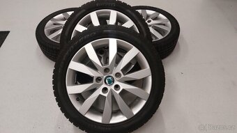 Alu kola 5x112 r17 originál Škoda Octavia III Crystal - 3