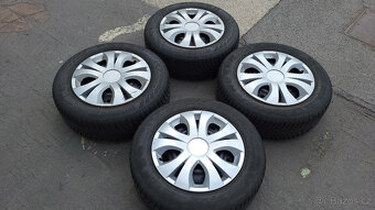 90% zimní kola 15" 4x108 P406, C5, Partner, Berlingo - 3