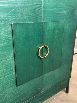 Designová zelená komoda (133004) - 3