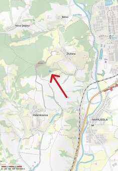 Prodej lesa 6255 m² Žlutava - 3