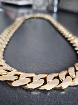 Zlatý nový řetěz 14.k 496g - 3