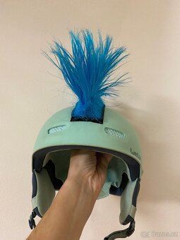 lyzarska helma Wedze 55-58 svetle modra - 3