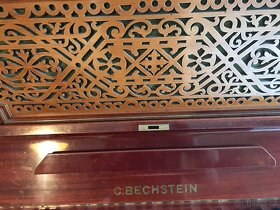 PIANINO C. BECHSTEIN zhotovené v roce 1900 - 3