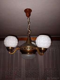 lustr, svítidlo starožitné - 3