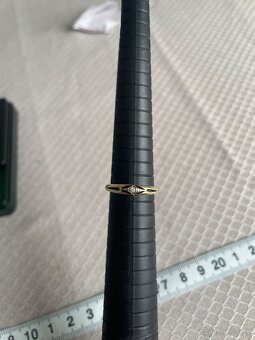 Zlatý prstýnek dámský 585 14k - 3