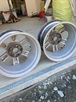 Prodám 2ks. org. 15 alu kola 5 x100 - 3