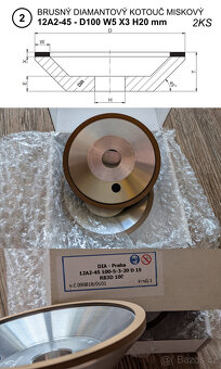 Brusné a řezací diamantové kotouče - 3