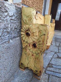 Dřevěná lavice - 3