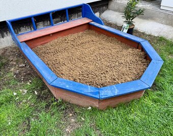 Pískoviště loď za odvoz - 3