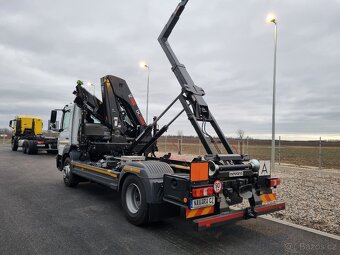 NOVÝ NEJETÝ MERCEDES ATEGO 1627 NOSIČ KONTEJNERU + RUKA HIAB - 3