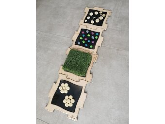 Senzomotorické puzzle Funny Touch - 3