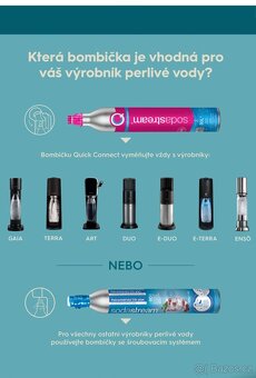 SODASTREAM nový originální bombyčky - 3