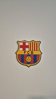 Logo FC Barcelona 20×20 cm – kvalitní 3D tisk - 3
