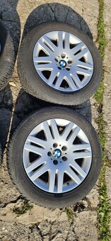 Alu kola r18 5x112, bmw style 93, zimní 245/50 - 3