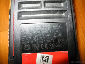 aku + nabíječka Bosch Li- ion 36V 2,6Ah - 3