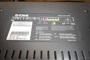 ADSL2+ modem s routrem D-Link DSL-2641R - 3