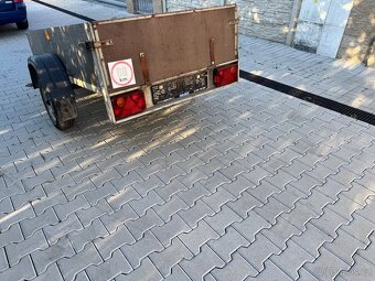 Prodám vozík 215x115x40 - 3