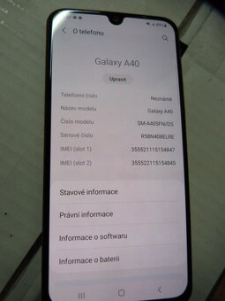Samsung galaxy A40 - 3