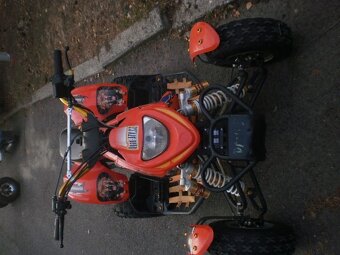 dětská čtyřkolka 110ccm leopar - 3