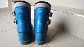 Lyžáky Nordica 22,5 225mm modré - 3