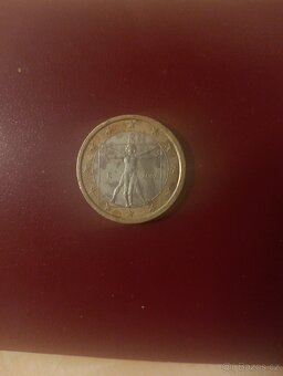 1€ Vzácná mince Itálie r2002. - 3