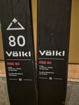 Set na skialpy Völkl 170 cm + boty vel. 42 - 3